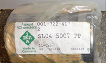INA SL045007-PP roller bearings